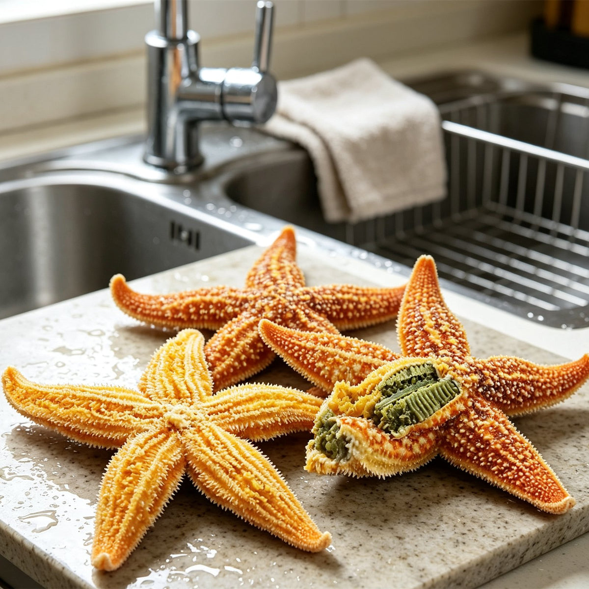 Fresh Whole Edible Sea Stars