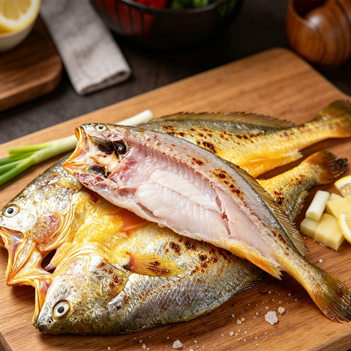 Fresh Whole Yellow Croaker Fish