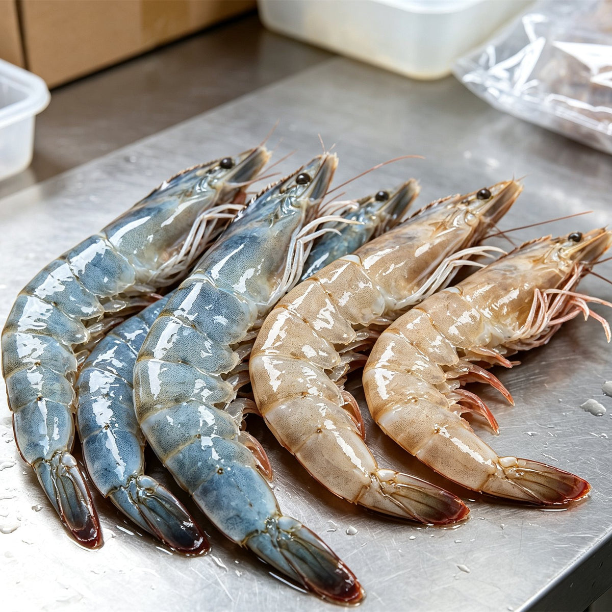 Fresh Large Whole Raw Prawns